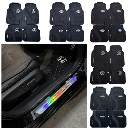 5pcs heavy duty rubber - car, mat
