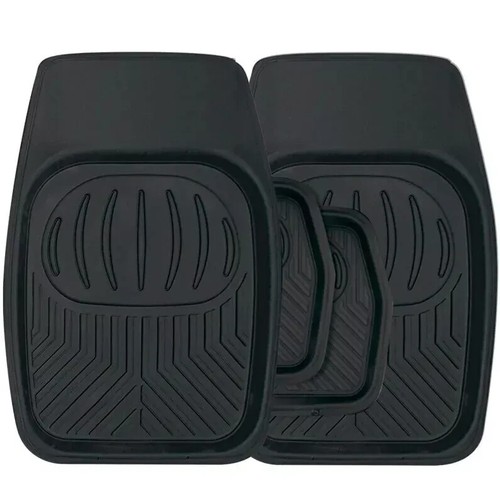Durable 4pc set - rubber, tray