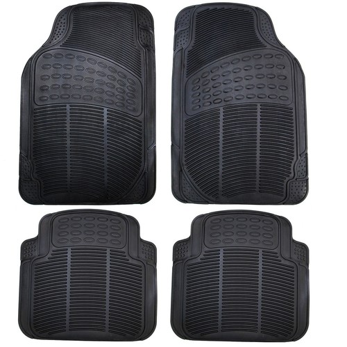 Black heavy duty rubber car - black,